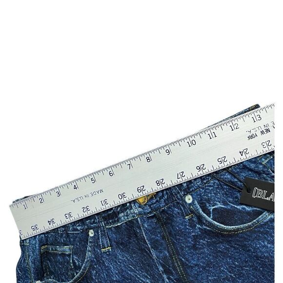 BLANKNYC‎ Womens S Blue Dark Wash High Rise Easy Come Easy Go Tapered Leg Jogger - Picture 5 of 13